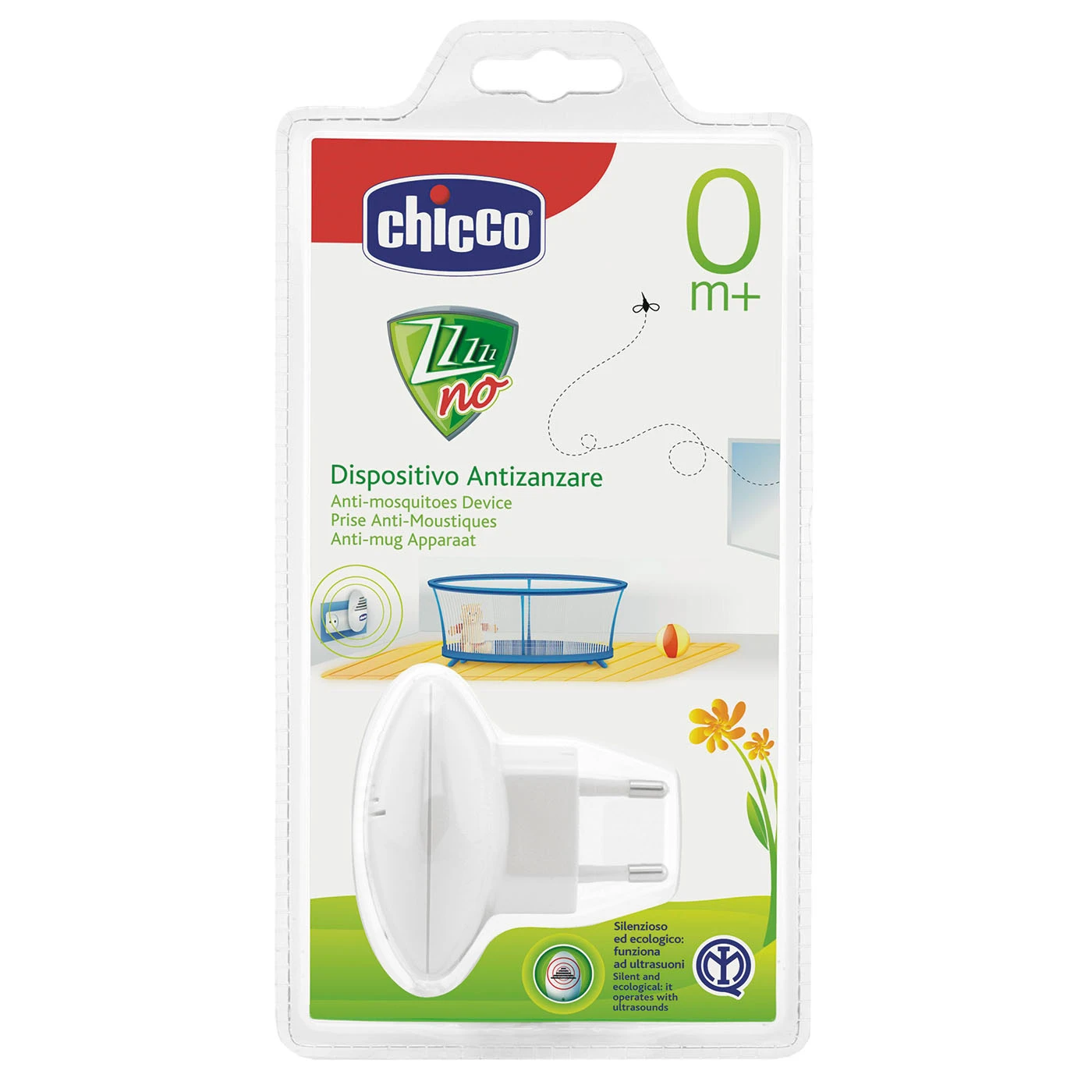 CHICCO Dispositivo ZZZZZ NO Antizanzara Spina Classica 3 CHICCO Dispositivo ZZZZZ NO Antizanzara Spina Classica