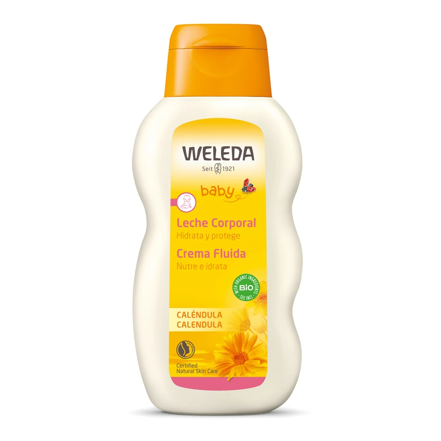 Weleda Baby Crema Fluida Alla Calendula 200ml 3 Weleda Baby Crema Fluida Alla Calendula 200ml