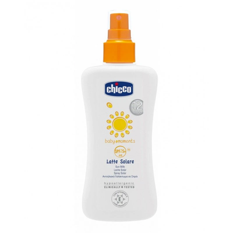 CHICCO Latte Solare Spray SPF25+ 150ml 3 CHICCO Latte Solare Spray SPF25+ 150ml