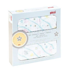 Set Lenzuolo Sopra + Federa Stelle I Coccolosi