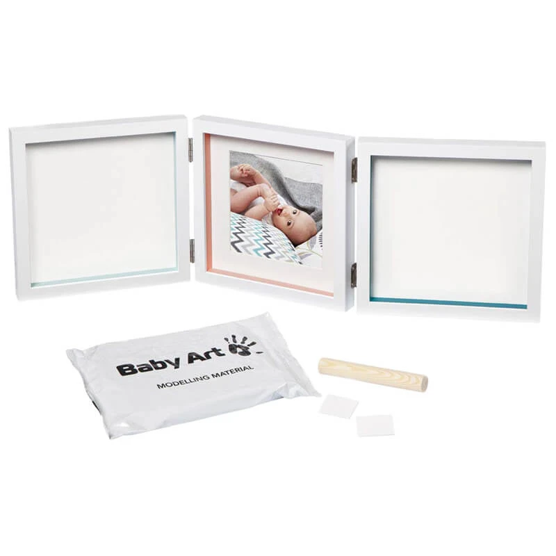 My Baby Style Double Print Frame Impronta Bambino 0m+ Bianco 4 My Baby Style Double Print Frame Impronta Bambino 0m+ Bianco - immagine 2