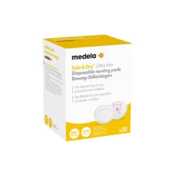 Medela Coppette Assorbilatte Monouso Safe & Dry Ultra Thin (30 Pezzi) -Negozio Di Prodotti Per Bambini 0026642 coppette assorbilatte monouso safe dry ultra thin 30 pezzi