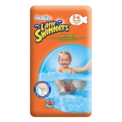 HUGGIES Pannolini Little Swimmers Taglia Large (5-6) 12-18 Kg 11 Pezzi