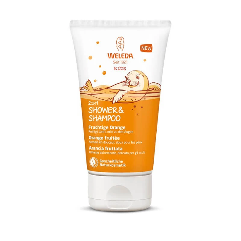 Weleda Kids Doccia Shampoo 2 In 1 Arancia Fruttata 150ml 3 Weleda Kids Doccia Shampoo 2 In 1 Arancia Fruttata 150ml