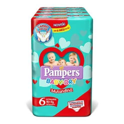 Pampers® Pannolini Mutandina Baby Dry 6 XL - 64 Pezzi