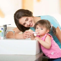 CHICCO Set Dentale Rosa 5 CHICCO Set Dentale Rosa -Negozio Di Prodotti Per Bambini 0033849 set dentale rosa