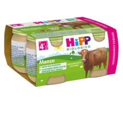 Hipp Omogeneizzato Manzo Bio 4 Pz X 80 G