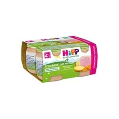 Hipp Omogeneizzato Prosciutto Cotto Con Verdure Bio 4 Pz X 80 G