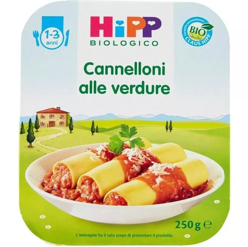Hipp Cannelloni Alle Verdure 250g 3 Hipp Cannelloni Alle Verdure 250g