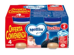 Omogeneizzato Tacchino 4pz X 80g