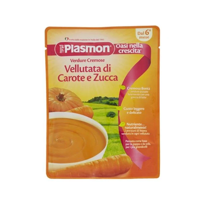 Vellutata Di Carote E Zucca 180 Gr 3 Vellutata Di Carote E Zucca 180 Gr