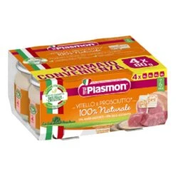 Omogeneizzato Vitello E Prosciutto 4pz X 80 G