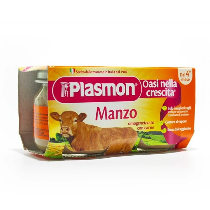 Omogeneizzato Manzo 2 X 80g 3 Omogeneizzato Manzo 2 X 80g