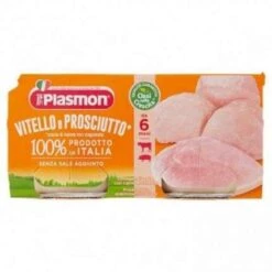 Omogeneizzato Vitello E Prosciutto Cotto 2 X 80g