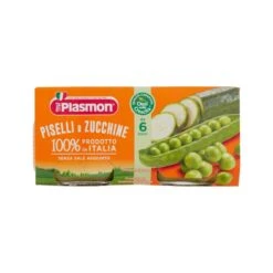 Omogeneizzato Piselli E Zucchine 2 X 80 G