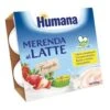 Humana Merenda Al Latte E Fragola 4 X 100g -Negozio Di Prodotti Per Bambini 0038929 merenda al latte e fragola 4 x 100g