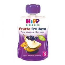 Hipp Frutta Frullata Bio Pera Prugna E Ribes 90 G