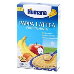 Humana Pappa Lattea Frutta Mista 230 G