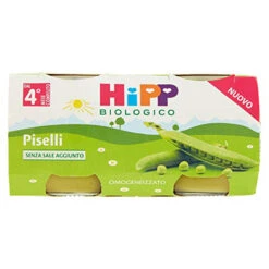Hipp Omogeneizzato Piselli 2 X 80 G