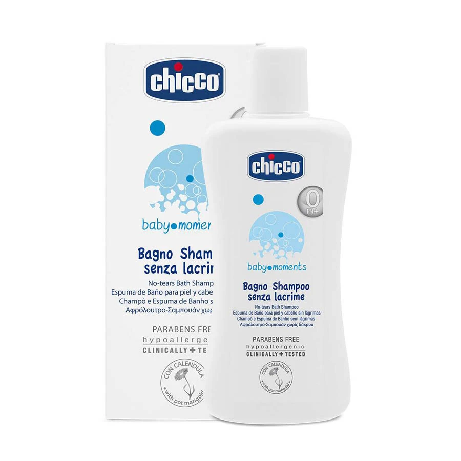 CHICCO Bagno Shampoo Baby Moments 200 Ml 3 CHICCO Bagno Shampoo Baby Moments 200 Ml