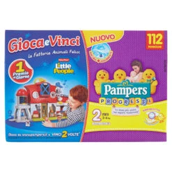 Pampers® Pannolini Progressi Mini 2 Quadripack 112 Pezzi