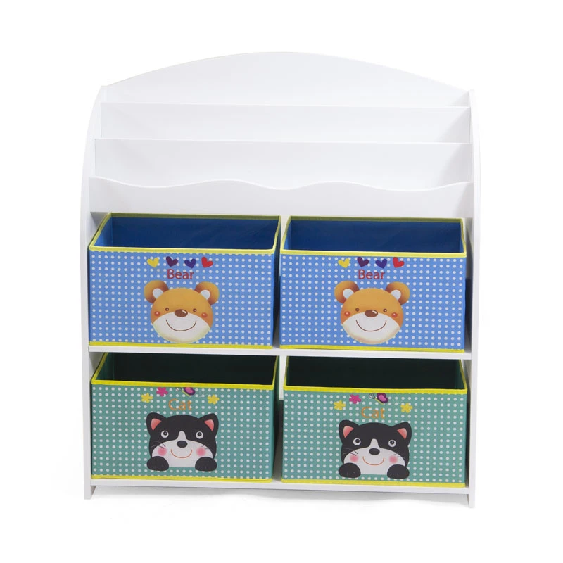 Mobiletto In Legno Porta Libri E Giocattoli 4 Mobiletto In Legno Porta Libri E Giocattoli - immagine 2