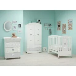 Foppapedretti Lettino Lovely Con Sponde Regolabili -Negozio Di Prodotti Per Bambini 0055635 foppapedrettilettino lovely con sponde regolabili