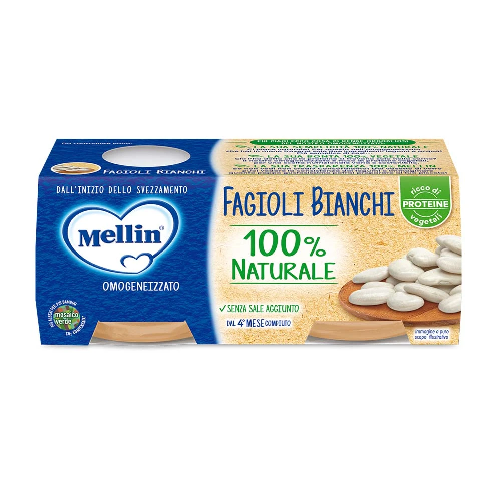 Omogeneizzato Fagioli Bianchi 2x80g 3 Omogeneizzato Fagioli Bianchi 2x80g