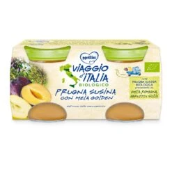 Omogeneizzato Bio Prugna Susina Con Mela Golden 2x100g