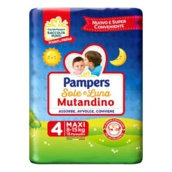 Pampers® Pampers Pannolini Mutandina Sole E Luna Maxi 4 - 15 Pezzi