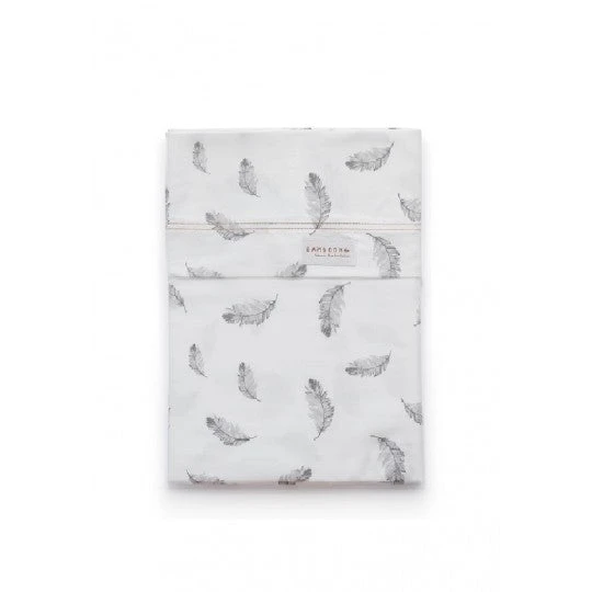 Bamboom Lenzuolo E Federa Per Lettino 110x140cm - Feather 3 Bamboom Lenzuolo E Federa Per Lettino 110x140cm - Feather