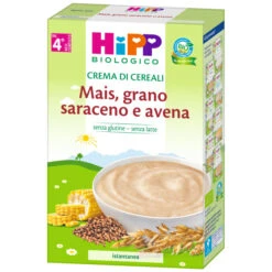 Hipp Crema Di Mais Grano Saraceno E Avena 200gr