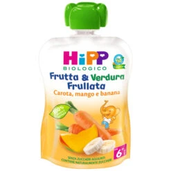 Hipp Frutta E Verdura Bio Frullata Carota Mango E Banana 90gr