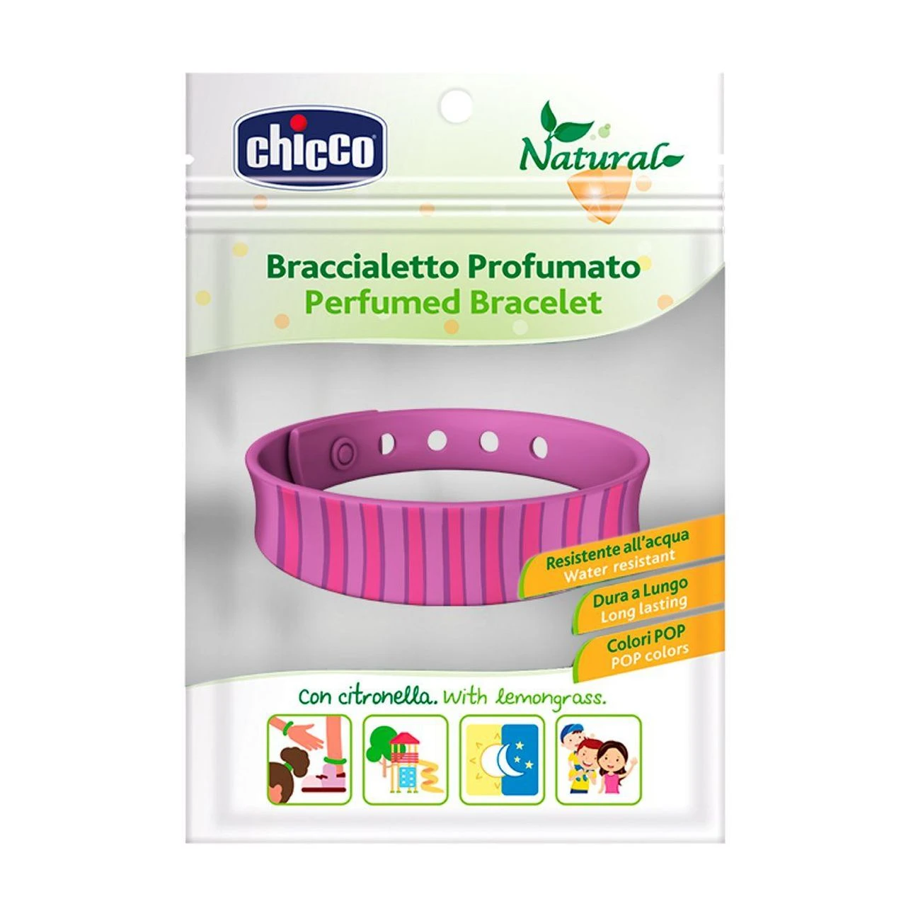 CHICCO Braccialetto Profumato Antizanzare 3 CHICCO Braccialetto Profumato Antizanzare