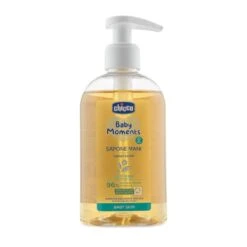 Chicco Sapone Liquido Mani Baby Moments Con Tè Verde E Glicerina Naturale 250ml