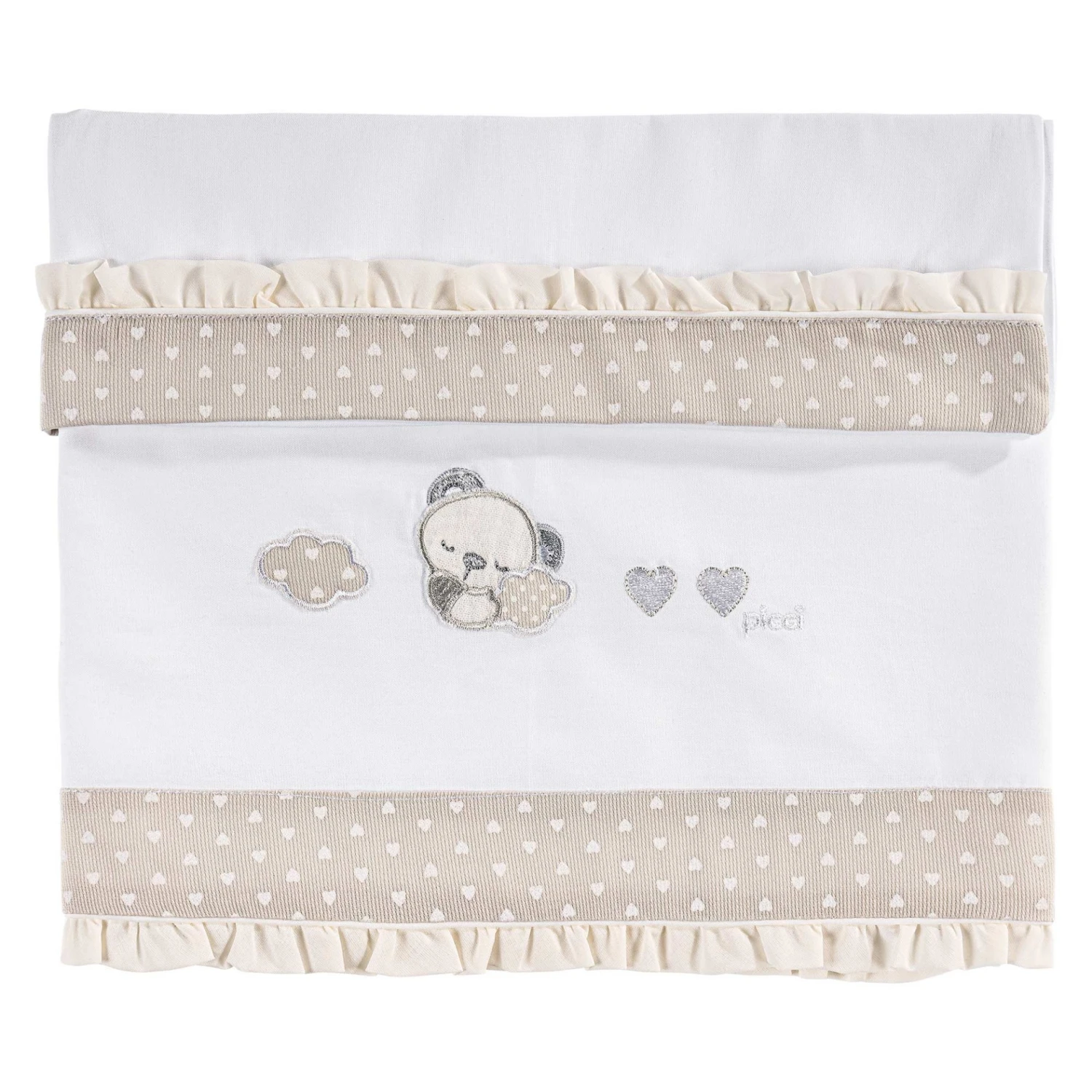 Picci Set Lenzuola 3pz Coprimaterasso, Lenzuolo E Federa Per Culla Sleepy 3 Picci Set Lenzuola 3pz Coprimaterasso, Lenzuolo E Federa Per Culla Sleepy