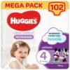 HUGGIES Pannolini Mutandina Ultra Comfort 4 Megapack - 102 Pezzi -Negozio Di Prodotti Per Bambini 0069550 pannolini mutandina ultra comfort 4 megapack 102 pezzi