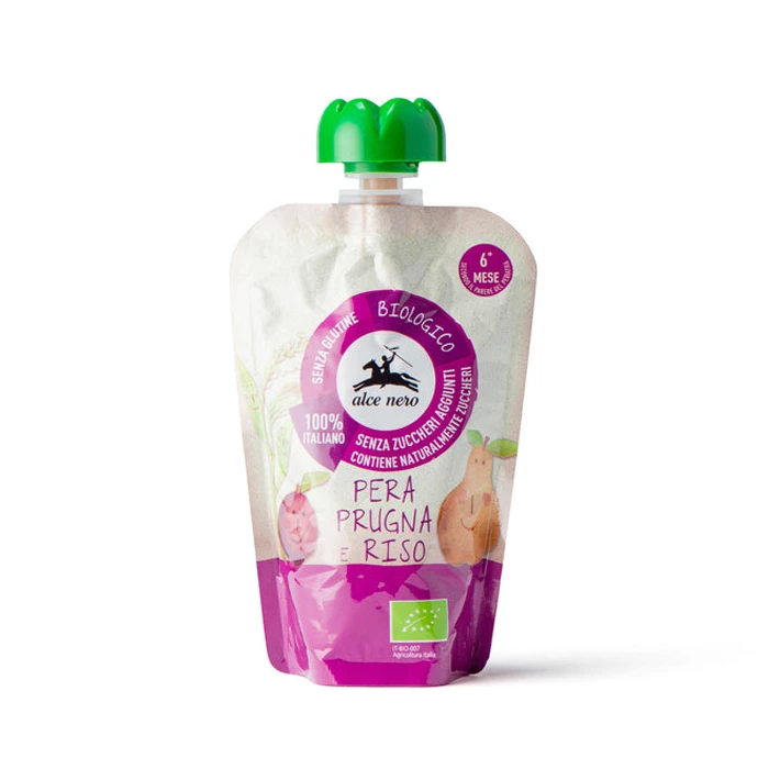 Purea Di Pera Prugna E Riso Bio 3 Purea Di Pera Prugna E Riso Bio