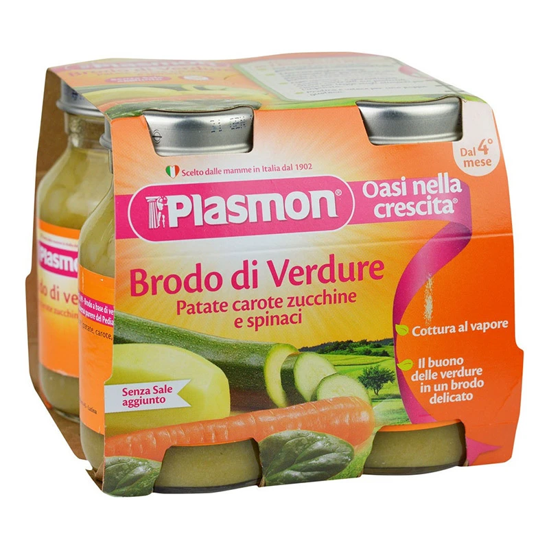 Plasmon Brodo Liquido 125 Ml X 4 Pezzi 3 Plasmon Brodo Liquido 125 Ml X 4 Pezzi