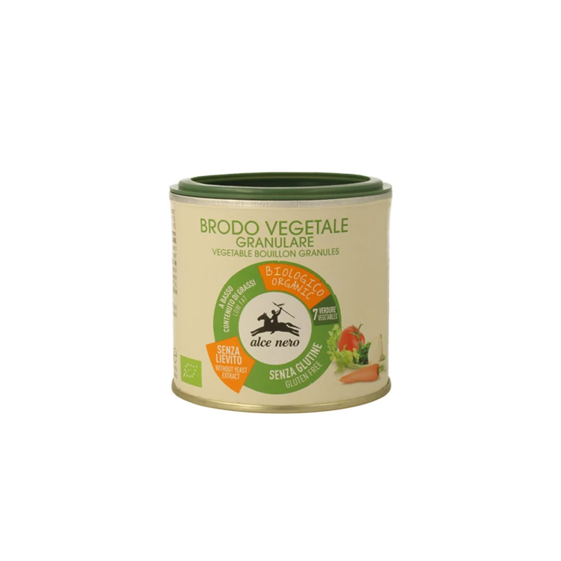 Brodo Vegetale Granulare Biologico 120 G 3 Brodo Vegetale Granulare Biologico 120 G