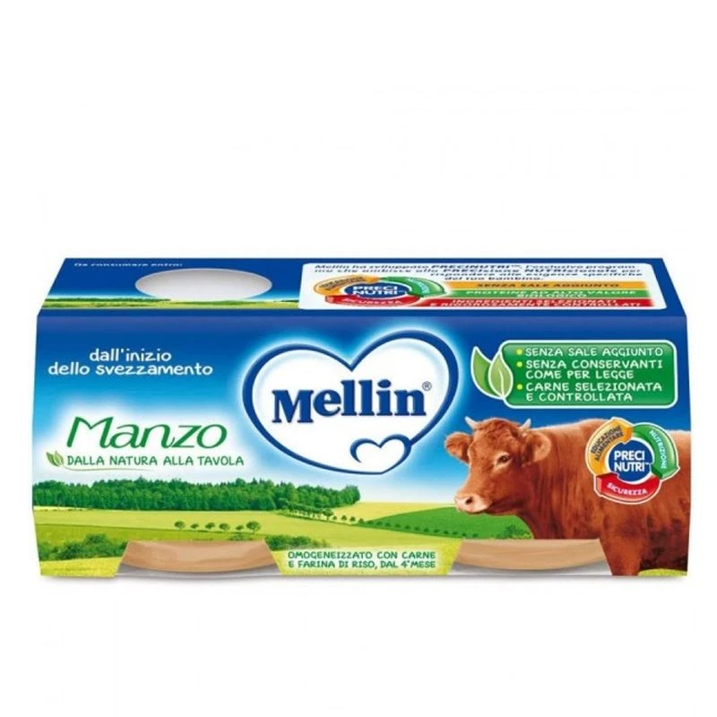 Omogeneizzato Manzo 2 X 80 G 3 Omogeneizzato Manzo 2 X 80 G