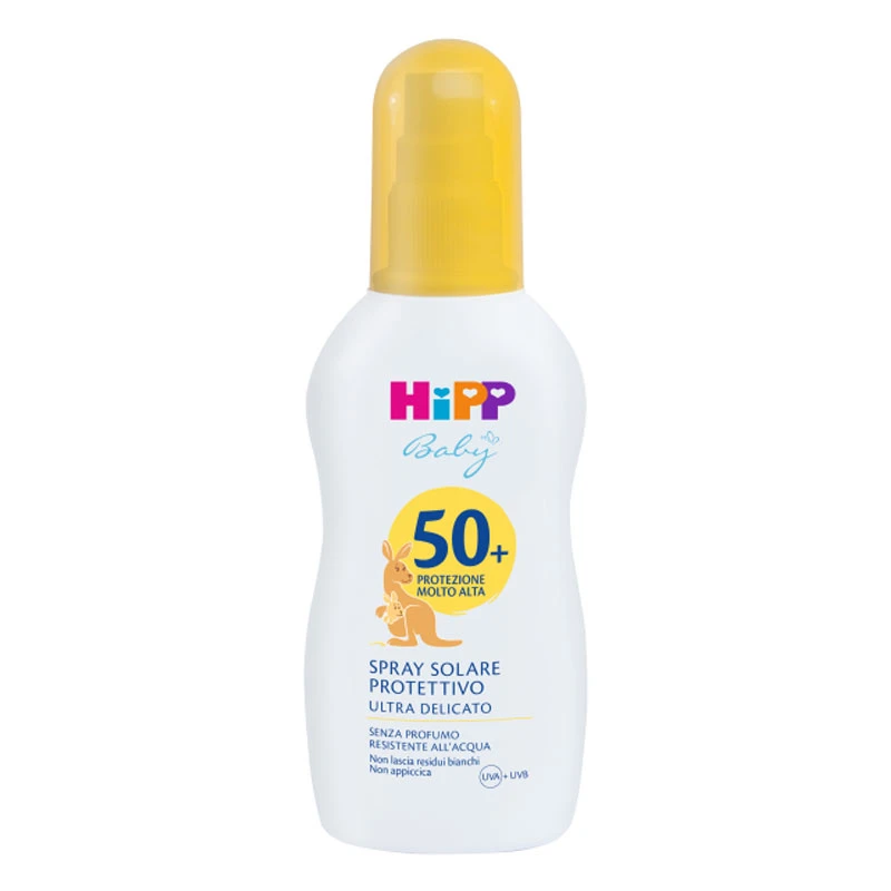 Hipp Spray Solare Protettivo SPF 50+ 150 Ml 3 Hipp Spray Solare Protettivo SPF 50+ 150 Ml
