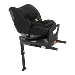 Chicco Seggiolino Auto Seat3Fit R129 ISize Con Base Girevole, 40-125cm - Black