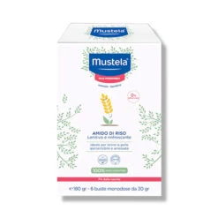Mustela Amido Di Riso Azione Lenitiva - 6 Bustine Da 30gr