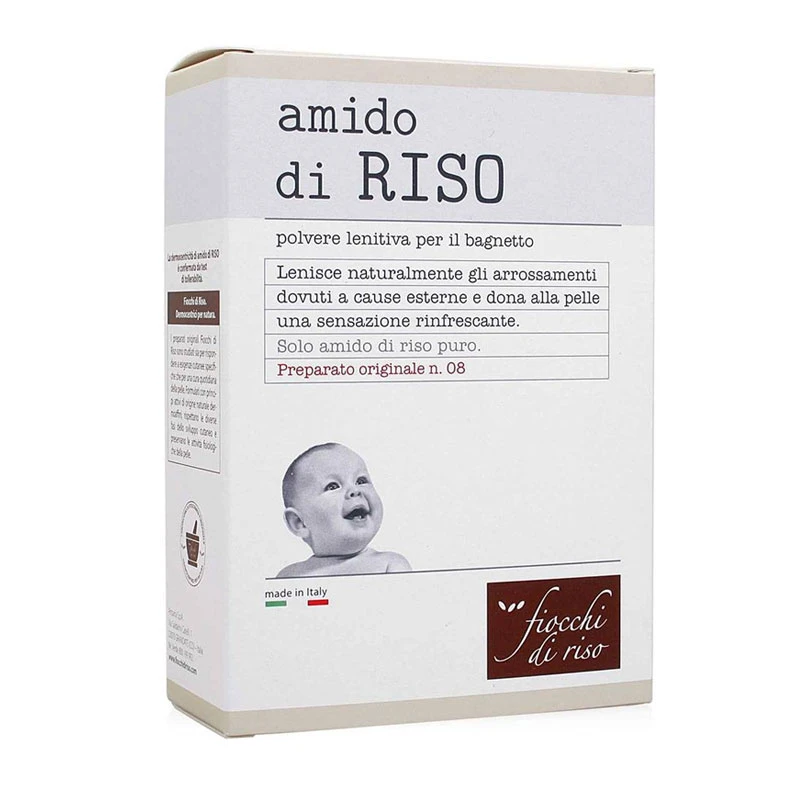Fiocchi Di Riso Amido Di Riso In Polvere, Lenitivo E Antinfiammatorio 100gr 3 Fiocchi Di Riso Amido Di Riso In Polvere, Lenitivo E Antinfiammatorio 100gr