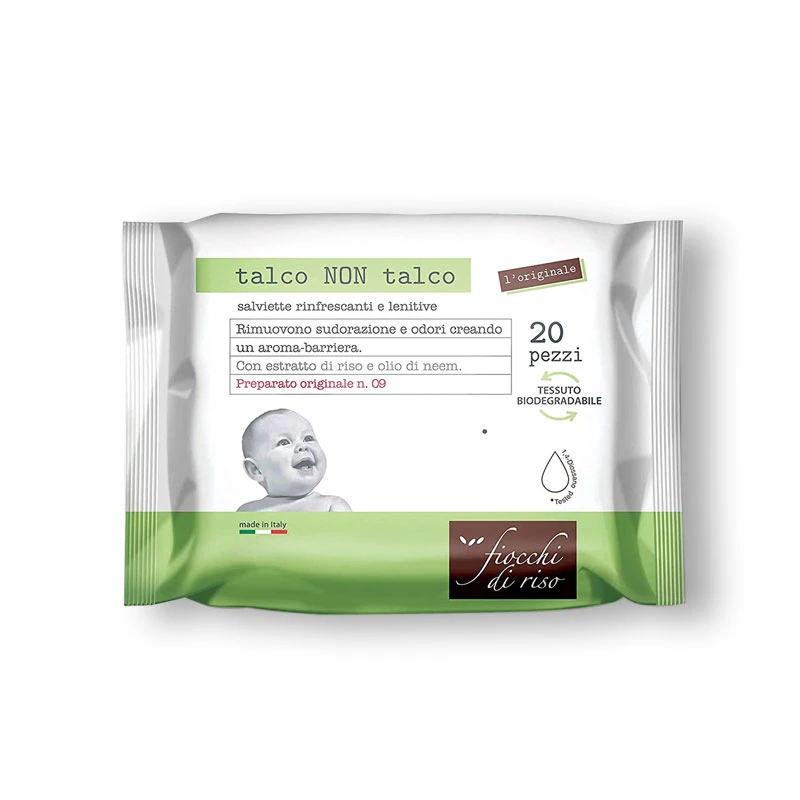 Fiocchi Di Riso Salviette Talco Non Talco 3 Fiocchi Di Riso Salviette Talco Non Talco