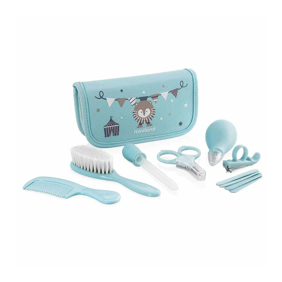 Miniland Baby Kit Con Per Pulizia Igiene Neonato Con Aspiratore Nasale, Pettine, Tagliaunghie 3 Miniland Baby Kit Con Per Pulizia Igiene Neonato Con Aspiratore Nasale, Pettine, Tagliaunghie