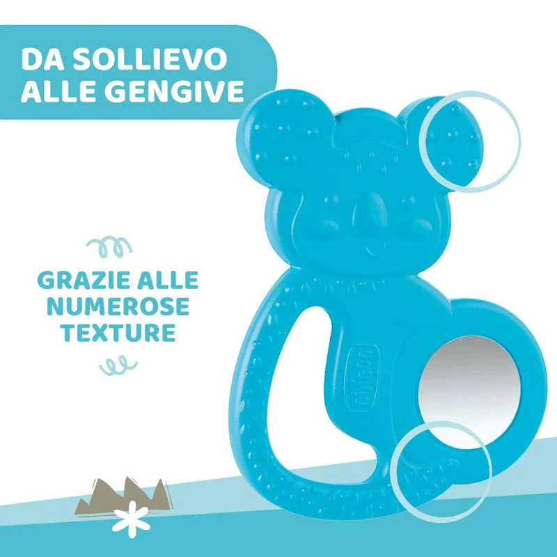 CHICCO Massaggiagengive Soft Koala Refrigerante 4 CHICCO Massaggiagengive Soft Koala Refrigerante - immagine 2