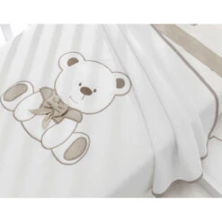 Erbesi Coperta Tato In Piquet -Negozio Di Prodotti Per Bambini 0082033 erbesi coperta tato in piquet