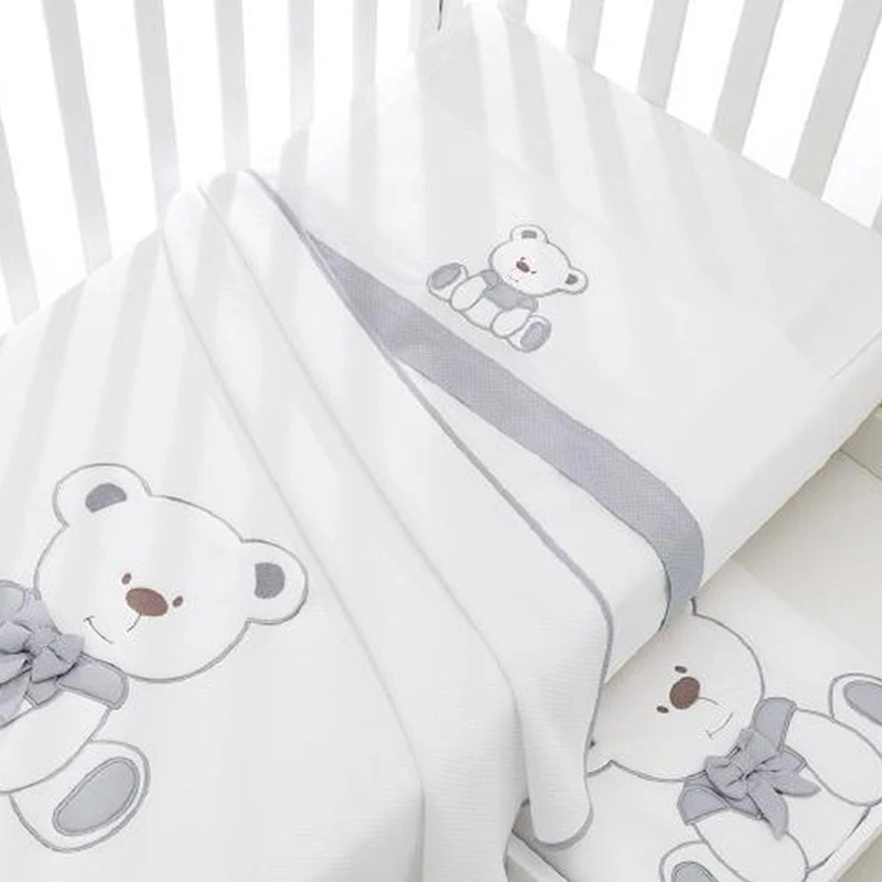 Erbesi Set Lenzuola 3pz Lettino Tato 4 Erbesi Set Lenzuola 3pz Lettino Tato - immagine 2